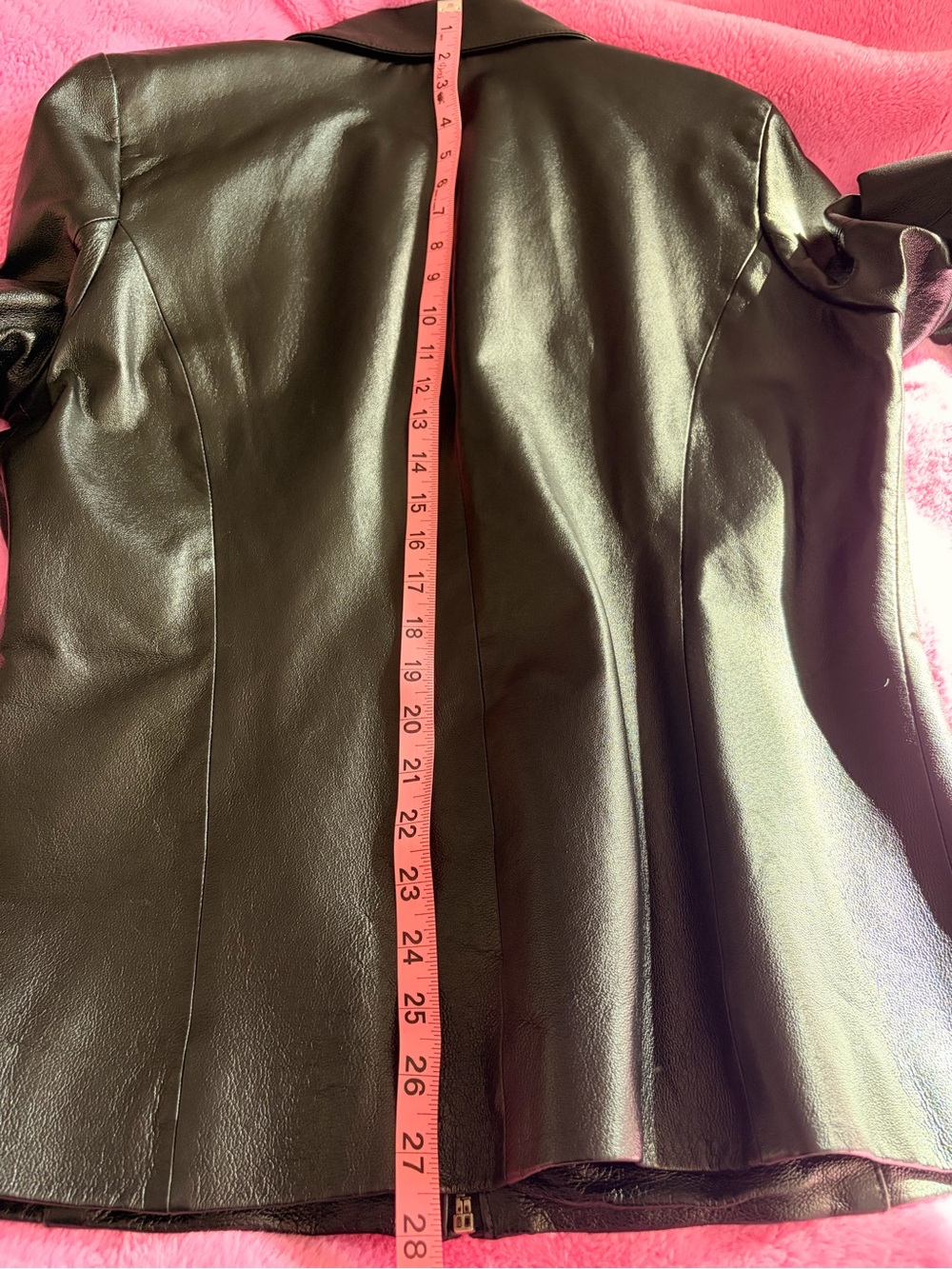 Wilsons Genuine Leather Black Zip-Front Women's Leather Jacket Medium - Picture 7 of 15